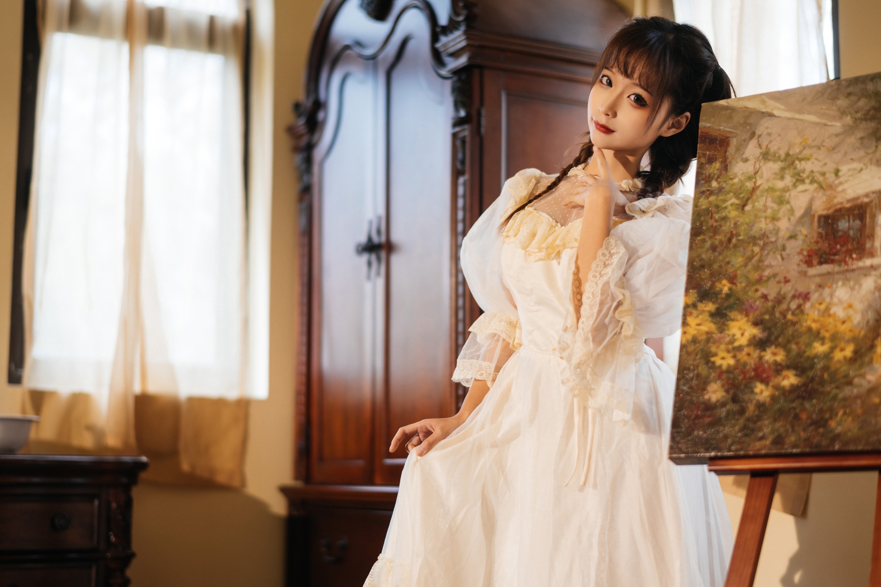 图片[1]-蠢沫沫 – NO.129 古着 [28P]-XikXak